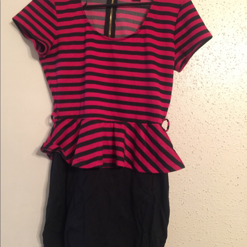 peplum dress